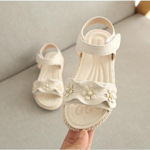 Children summer shoes girls princess shoes fashion girls sandals kids designer single shoes summer new girls beach sandals