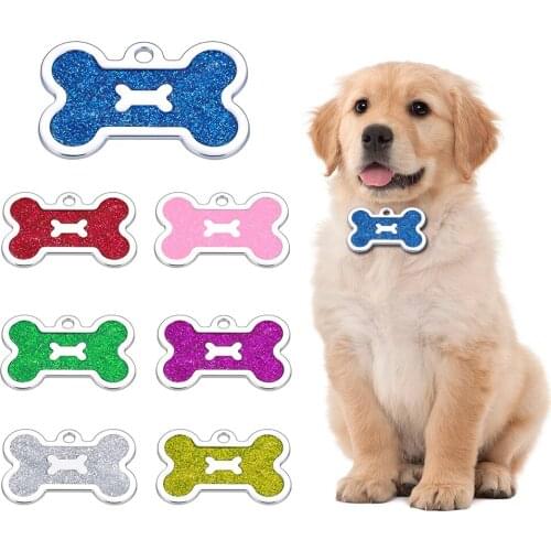 Anti-lost Dog Collars Name ID Tags Personalized Gifts for Dog Lovers Pet Collar Tags for Dog Engraved Pet Tag New Puppy Tag