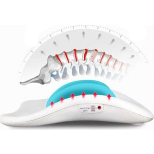Infrared moxibustion chiropractic airbag dynamic waist massage instrument curvature lumbar disc herniation treatment device