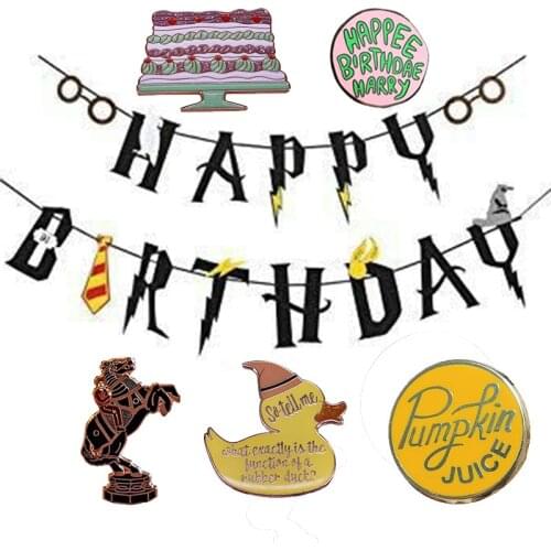 Classic Movie Magic Magical Food Brooch Witchcraft and wizarding World Jewelry