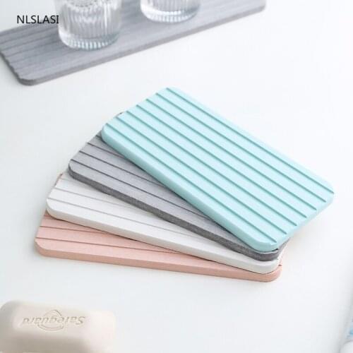 Square Diatomite Placemats Waterproof Dining Table Mats Non-Slip Tableware Bowl Pads Drink Cup Coasters Kitchen Party Supplies