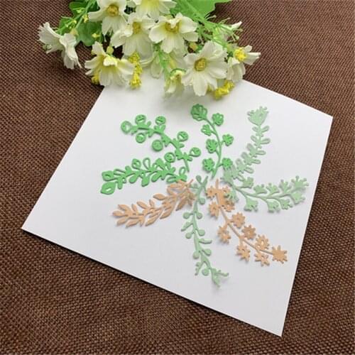 8pcs Leaves lace Craft Metal stencil mold Cutting Dies decoration scrapbook die cuts Album Paper Craft Embossing DIY Card Crafts