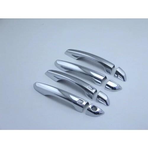 For Hyundai Elantra 2016 8PCS ABS Chrome Car Door Handle Trim Cover Car Styling Accessories