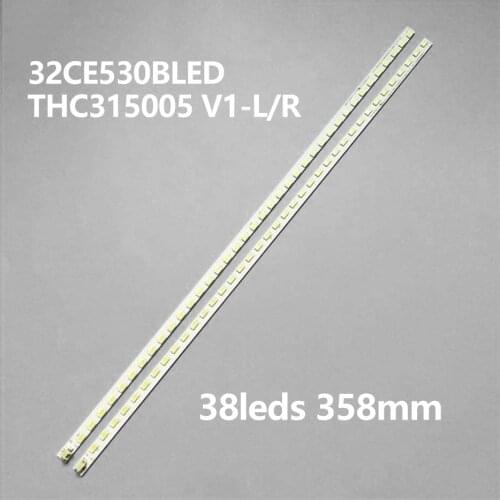 100% NEW 2pcs=1set 32CE530BLED THC315005 V1-L THC315005 V1-R HKC-315-3T 604900000-L 604900000-R