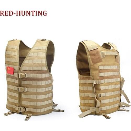 2020 New Men Hunting Vest Military Tactical Training Vest Airsoft Combat Shooting Molle Vest Outdoor Hunting Assault Waistcoat