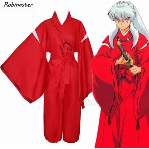 New Inuyasha Cosplay Costume Kikyo Kimono Full Set Inuyasha Halloween Costumes for Men Women Inuyasha Kikyo Cosplay Costume