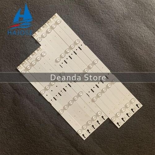 New kit LED backlight strip 5/4 lamps 2015ARC430 LM41-00174A LM41-00173A 2015ARC430_3228_L05_REV1.0_150716 IC-B-HWCR43D641R