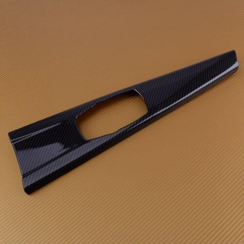 ABS Carbon Fiber Car Interior Multimedia Panel Trim Stricker Decor Fit For BMW 3 Series F30 316 318 320 2014 2015 2016 2017