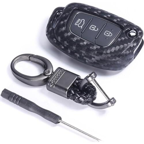 Silica Gel Car Key Case Cover for Hyundai Creta I10 I20 Tucson Elantra Santa Fe Protection Key Shell Skin Bag Only Case