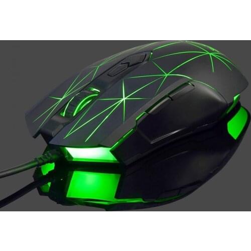 2 Colors Optional AJAZZ Reliable E-sport Gaming USB Mouse USB Interface Wired Mouse Precise for Computer