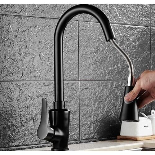 Vidric kitchen Faucet Promotion Chrome Finished Pull Out basin Faucet Hot Cold Sink Mixer Tap Swivel Spout Torneira De Pull Out