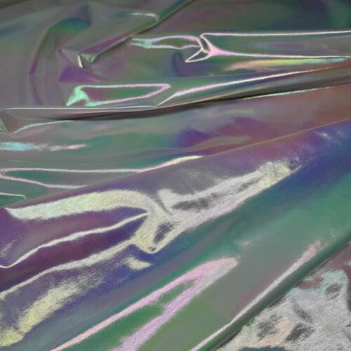 Magic Bronzed Poly Fabric Stretchy Bronzing Costume Dress DIY Stage Cosplay Craft Tissue