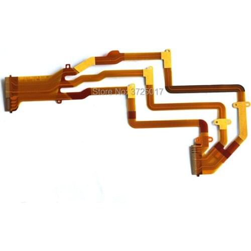 LCD hinge rotate shaft Flex Cable for Sony HDR-PJ530E PJ540E PJ610E PJ620E PJ670E PJ530 PJ540 PJ610 PJ620 PJ670 Video Camera