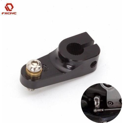 10mm Adjustable Aluminum Motorcycle Foot Rearset Gear Shift Shifter Arm Rod Adapter Holder For Aprilia RS125 2T RS 125 1996-2010