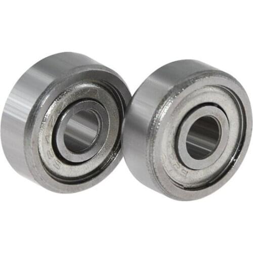 10Pcs 3D printer accessory 623ZZ 624ZZ 625ZZ 608ZZ MR105ZZ 608-2RS miniature bearing Carbon steel mechanical small bearing