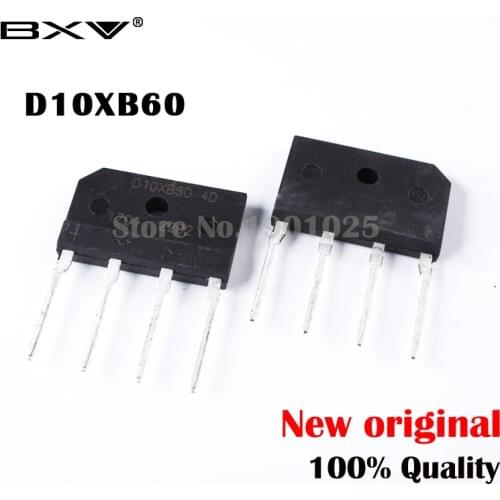 10PCS D10XB60 bridge rectifier 10A 600V D10 XB60 new and original IC