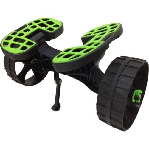 2-Wheel Canoe Boat Carrier Cart Small Fishing Boat Transport Mount Car Surf Board Plastic Single Beach Board Cart Trolley