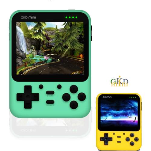 2021 New Hot Models GKD Mini Retro Console Video Game Consoles 3.5 IPS Screen ZPG Open Source PS Gaming Players Childrens Gifts