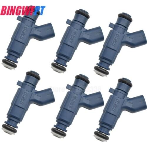 6pcs For CADILLAC CHEVROLET HOLDEN 3.2-3.6L 2004- FOR Pontiac Chevy 3.2 3.6 Fuel Injector 92068193 0280156300 12609418 842-12356