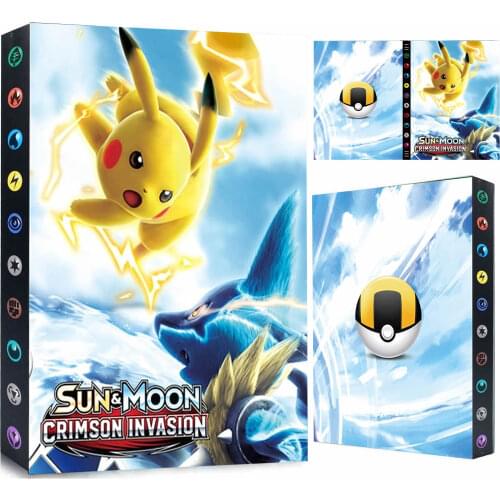 9 Pocket 432 Pokemon Album Book Binder Pokémon VMAX Cards Map Collections Holder Folder Kids Card Loaded List Toys Birthday Gift