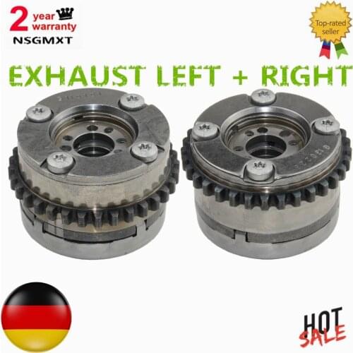 AP02 EXHAUST LEFT + RIGHT CAMSHAFT ADJUSTER ACTUATORS For MERCEDES BENZ C350 E350 ML350 2760501347 2760500947 2760501447