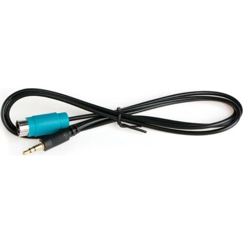 Car Aux MP3 3.5mm Jack Audio Adapter Cable ALPINE KCE-236B Wiring Goods For ALPINE CDA-9886 CDA-9886M CDE-9872 CDE-9874 IDA-X100