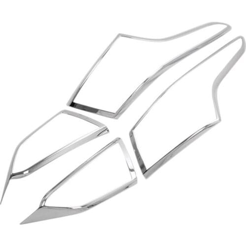 Car Rear Lamp Cover Tail Light Frame Trim for Hyundai Accent 2018 2019 2020