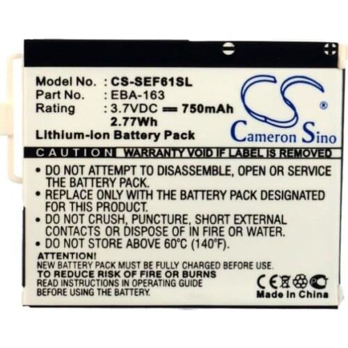 Cameron sino 750mah battery for SIEMENS CF61 EF61 EBA-163 Mobile, SmartPhone Battery
