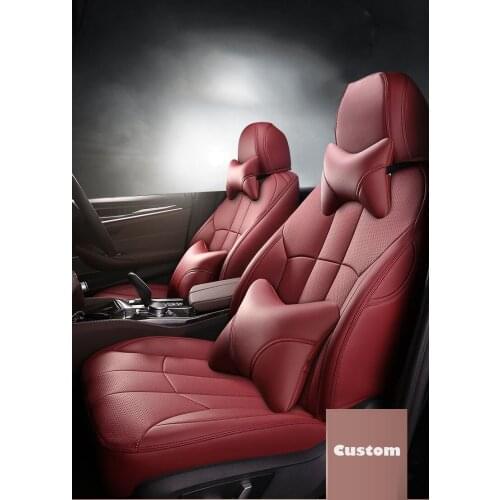 Custom car Seat Cover for Hyundai Veloster Elantra Santa Fe ix35 Tucson i30 Coupe Azera Rohens Matrix Equus auto car accessories