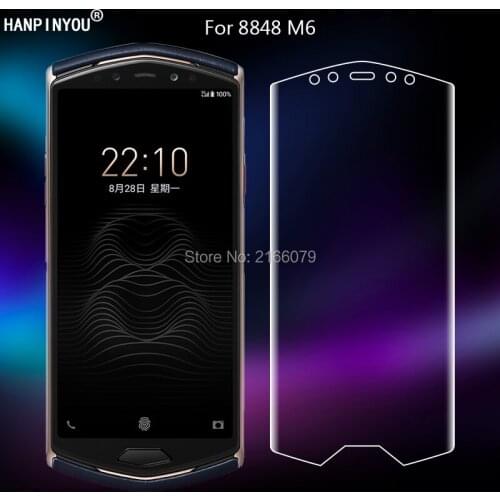 For 8848 M6 6.0" Clear TPU / Matte Anti-Fingerprints Hydrogel Full Cover Soft Screen Protector Film (Not Tempered Glass)