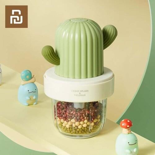 URBAN SPLASH Electric Meat Grinder Garlic Masher Multifunctional Mini Food Garlic Vegetable Chopper Food Processor 0.3L Capacity