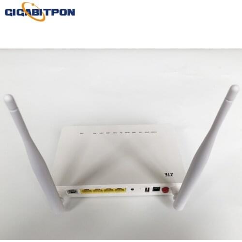 F660 V8.0 1GE+3FE+Wifi GPON ONT ONU network modem voice WIFI Catv SC UPC fiber with power supply and box