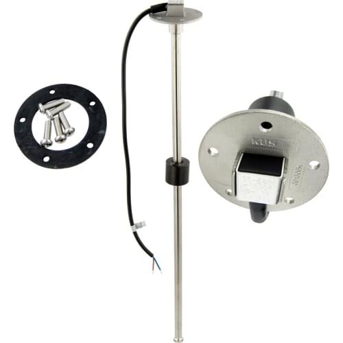 Marine Fuel Level Gauge Sensor Boat RV Water Level Sensor Tank Sending Unit 0-190ohms
