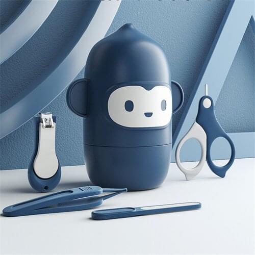Baby Nail Clipper Set Infant Safety Trimmer Scissors Pedicure Kit Newborn Special Child Anti-pinch Toddler Nail Care Clippers