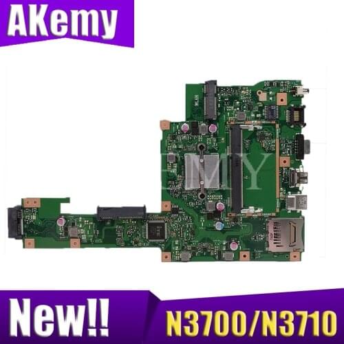 New ! Akemy X553SA Motherboard W/ N3700/N3710 CPU For ASUS X553SA X553S X553SA F553S A553S Mainboard 100% test OK