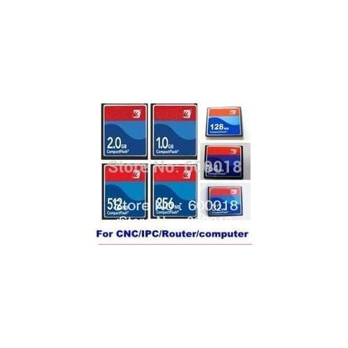 100% Industry memory Compact Flash CF card 128MB 256MB 512MB 1GB 2GB Memory Card Price for CNC IPC ROUTER PRINTER 20PCS/LOT