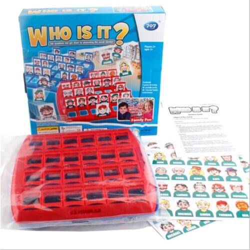 Family Guessing Games Who Is It Classic Board Game Toys Memory Training