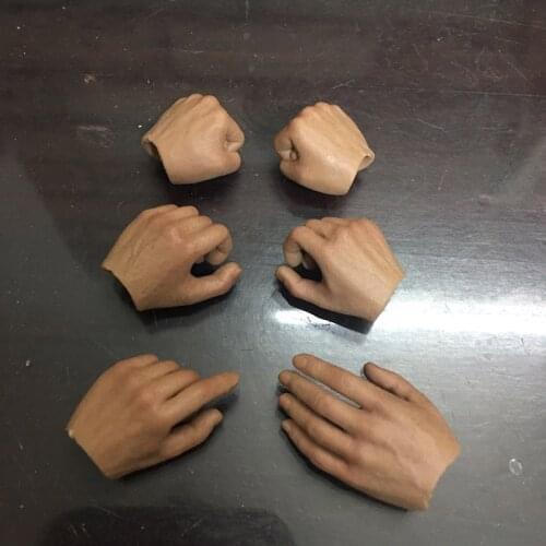 1/6 Scale Doll Model Replacement Hand Shape Suitable For Ht Soldiers 12'' Action Figure Body Doll Toy Hand Accessories In Stock