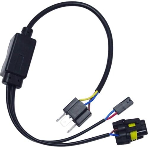 Light Lamp Wiring Controllers Relay Harness Cable for H4 9003 HB2 Conversion Kit