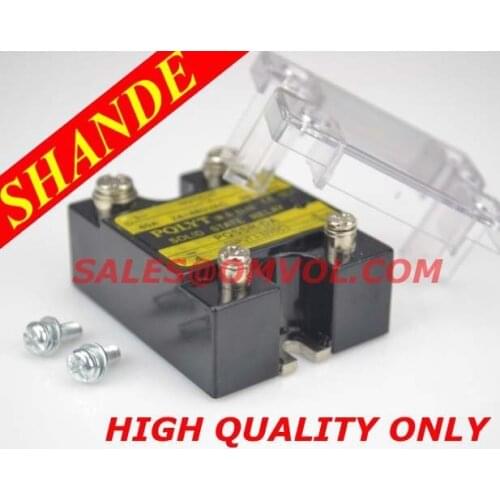 80A SSR actually 80-380V AC TO 24-480V AC solid state relay 100% QUALITY AC-AC