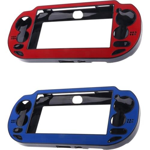 2Pack Protective Case Wrap Cover for Sony ps psv1000 Console Red With Blue