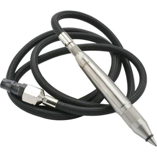 0.8mpa Pneumatic lettering engraving pen special alloy steel needle Rotary start / stop switch