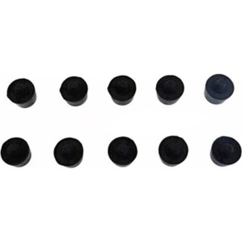 10pcs Car Interior Door Anti-Collision Cushion Shockproof Rubber Buffering Stopper For Golf Voiage Sharan Alhambra 1K8 837 529