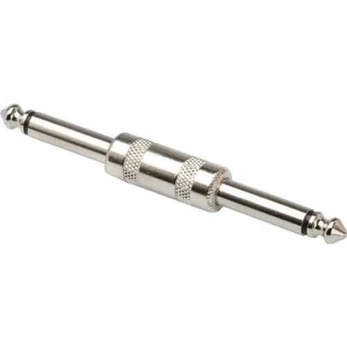 2pcs/lot 1/4 inch TS to 1/4 inch TS Guitar Pedal Coupler