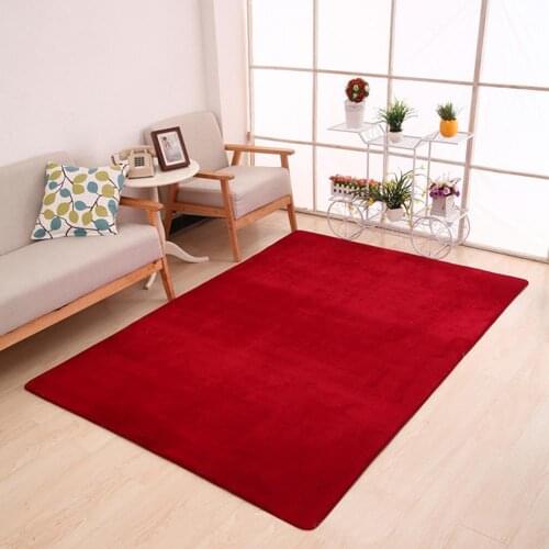 40 cm x 60 cm / 50 cm x 80 cm candy color soft non-slip carpet home living room carpet decoration bedroom carpet floor mat