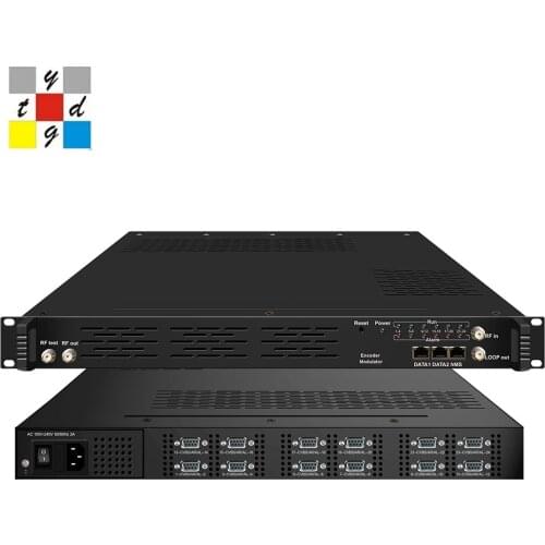 8 in 1 ISDB-T HD Encoder dvb-t2 dvb-c modulator