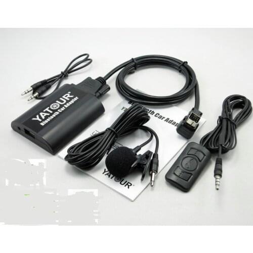 BTA YATOUR Bluetooth Hands Free Car Kit Phone Call Music Streaming A2DP Adapter Fit for SUBARU Jimny Mcintosh Clarion Radio