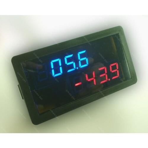 DC 20V +/- 500A Digital Voltmeter Ammeter volt amp METER Charger Discharge solar panel Battery Monitor 12V 24V car