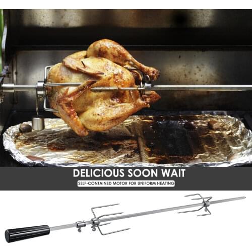 Electric Barbecue Stainless Steel Barbecue Set Barbecue Grill Universal 107cm Long Grill Rod For Grilling Camping Barbecue Tools