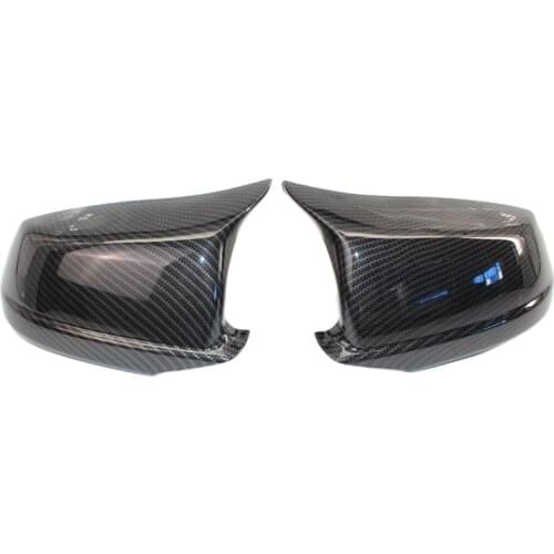 Carbon Fiber Mirror Covers Fit for Bmw 5 Series F10/F11/F18 Pre-Lci 11-13 Mirror Caps Replacement Side Mirror Caps Rear Door Win
